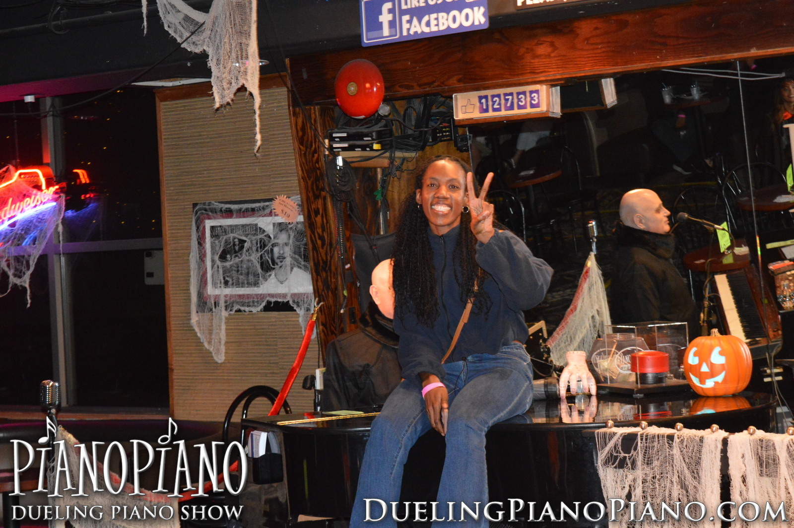 Guests enjoying a live interactive moment at PianoPiano