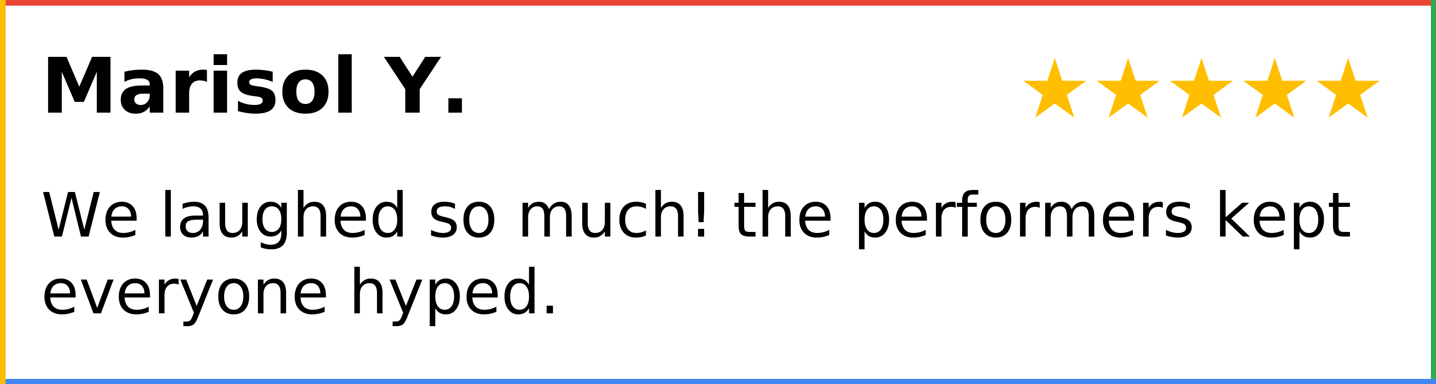 Customer review describing a first visit to PianoPiano