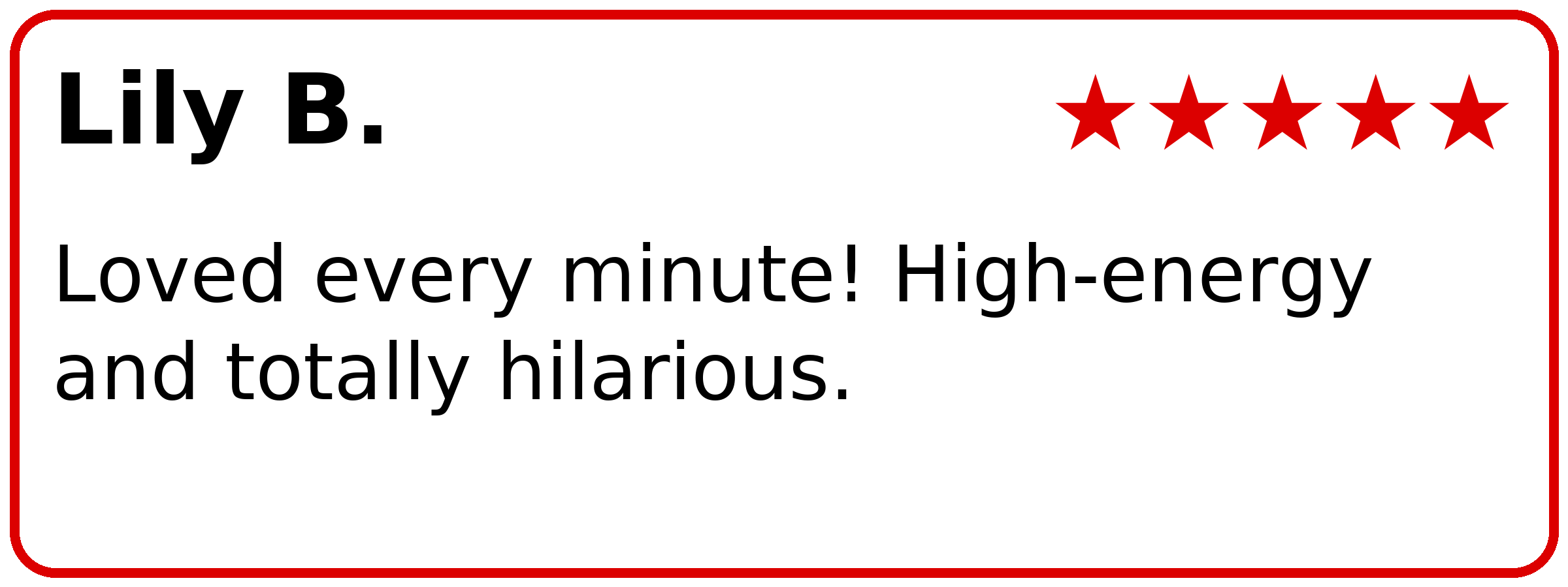 Customer review of a group outing at PianoPiano