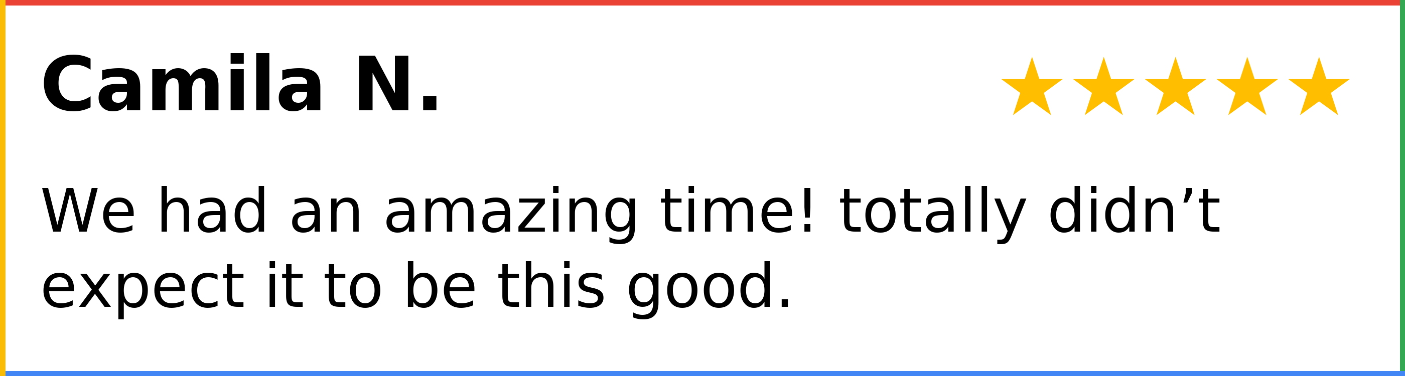 Customer review of PianoPiano Dueling Piano Bar