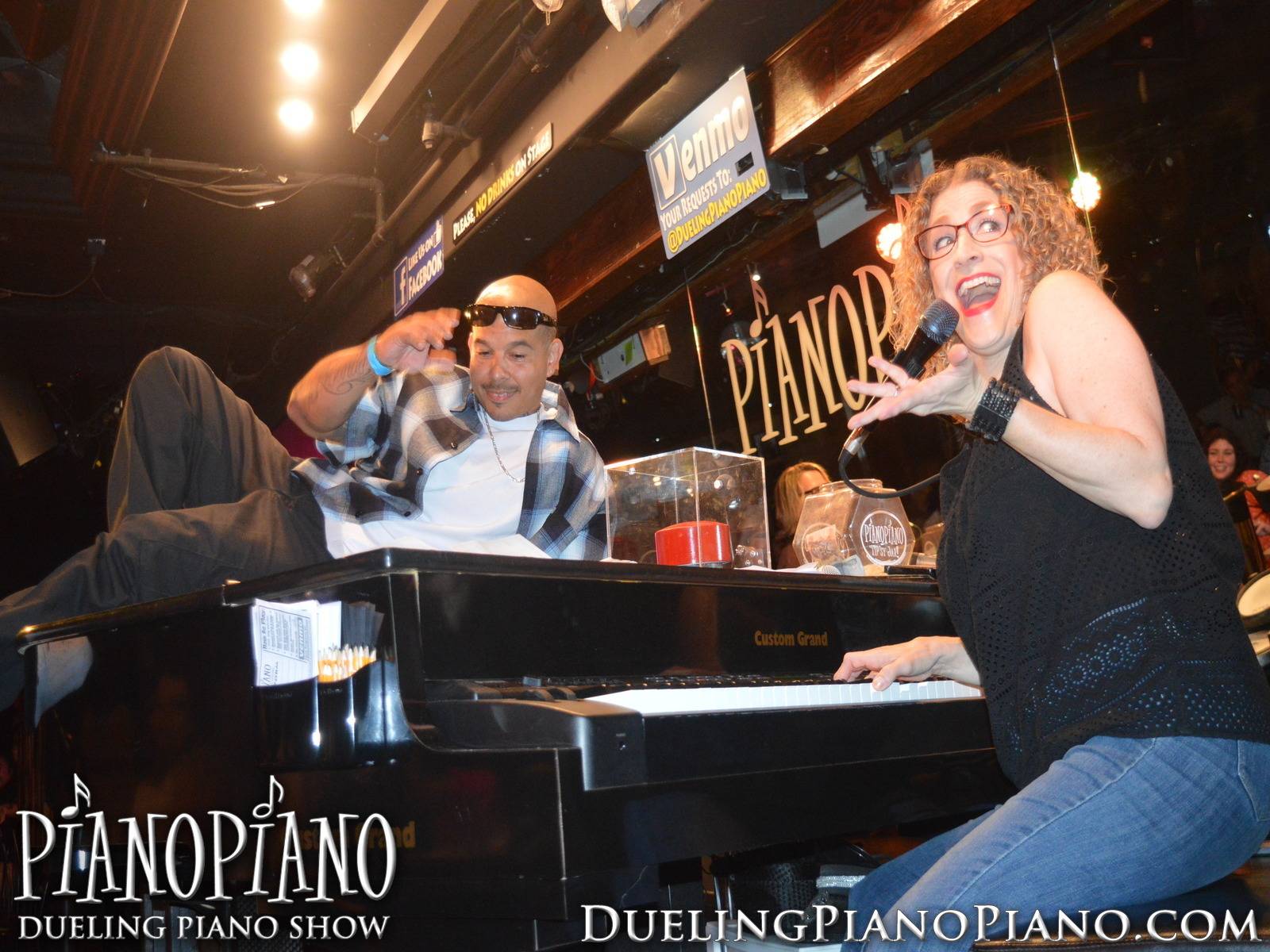 Guests enjoying a live interactive moment at PianoPiano in Claremont