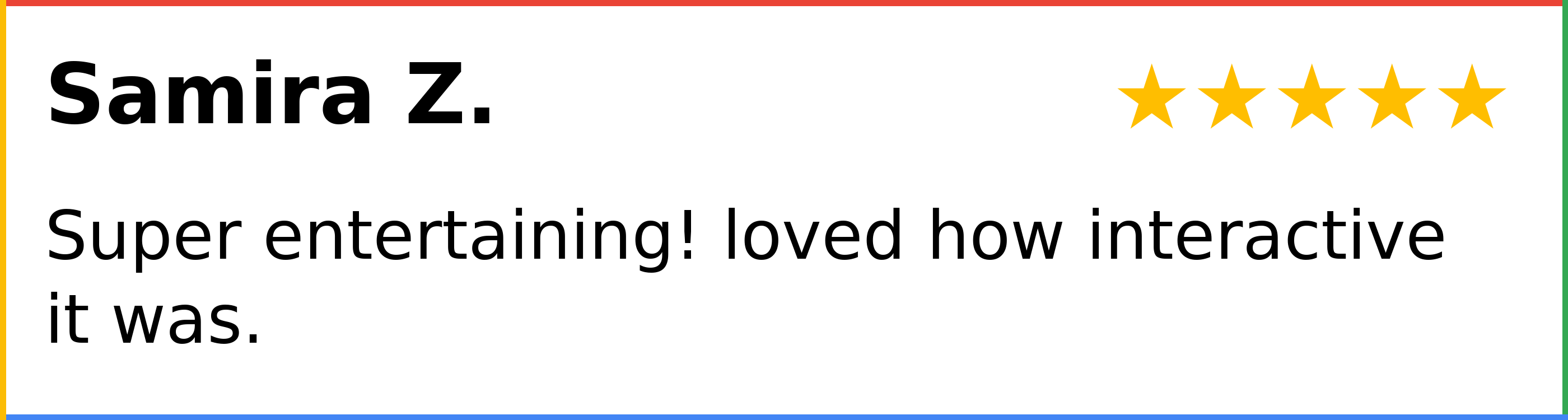 Customer review of PianoPiano Dueling Piano Bar