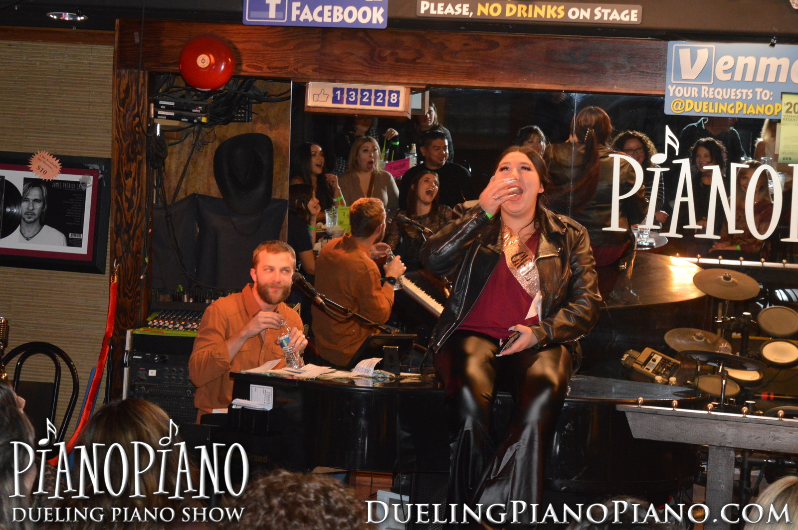 Guests enjoying a live interactive moment at PianoPiano